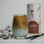 Lavender Blue Pea Iced Vanilla Latte