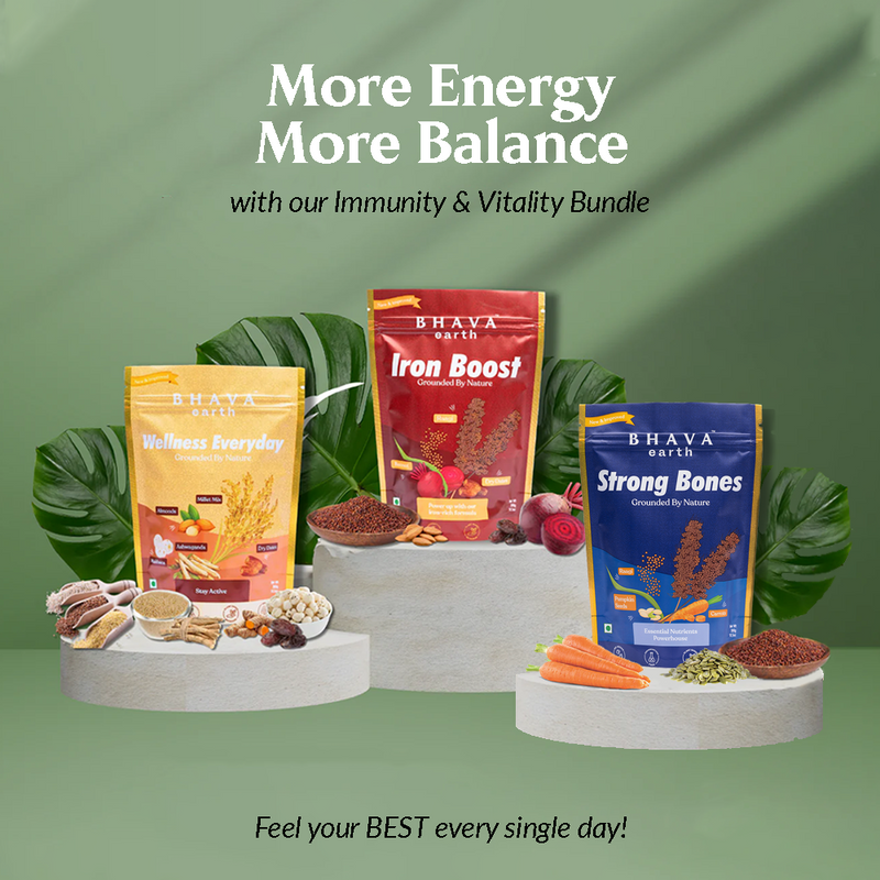 
                  
                    IRON BOOST + WELLNESS EVERYDAY + STRONG BONES (IMMUNITY & VITALITY BUNDLE)
                  
                