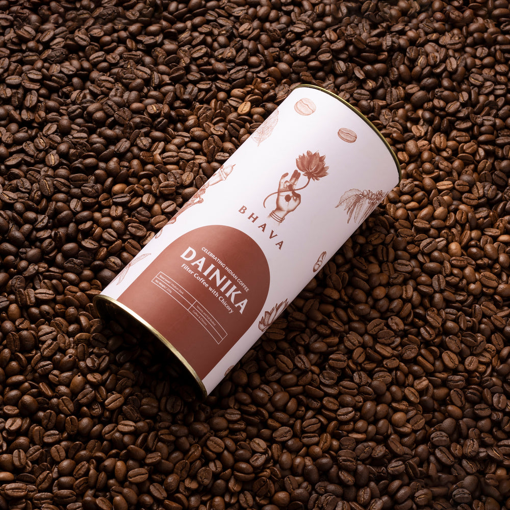 
                  
                    Dainika Medium Dark Roast Filter Coffee
                  
                
